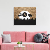 Rustikales Camping Outdoor Adventure Leinwanddruck (Insitu (Wohnzimmer))