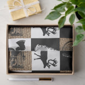 Rustikales Camping Outdoor Adventure Seidenpapier (Geschenk)