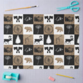 Rustikales Camping Outdoor Adventure Seidenpapier (Basteln)