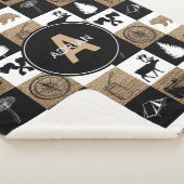 Rustikales Camping Outdoor Adventure Sherpadecke (3/4)