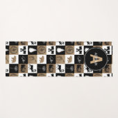 Rustikales Camping Outdoor Adventure Yogamatte (Vorderseite (Horizontal))