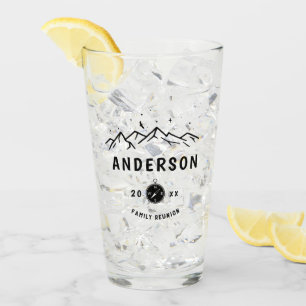 Rustikales Camping Personalisiert Family Wiederseh Glas