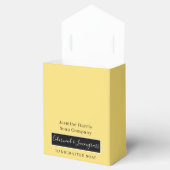 Rustikales Cedarwood Lemongrass Artisan Soap Favor Geschenkschachtel (Geöffnet)