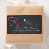 Rustikales Chalkboard 3d Monogram Script (Insitu)