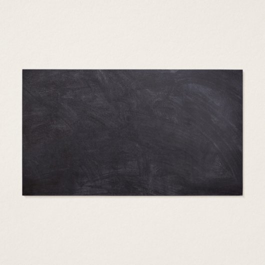 Rustikales Chalkboard WedgeDrink Voucher Ticket (Rückseite)