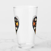 Rustikales Charm Cotattcore Farm Chicken Muster Glas (Rechts)