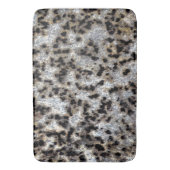 Rustikales Cheetah Print Design Badematte (Vorderseite Vertikal)