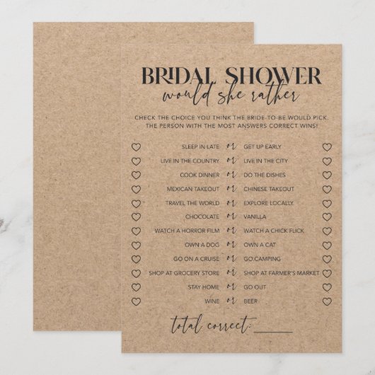 Rustikales Chic Brautparty würde sie eher spielen (Vorne/Hinten)