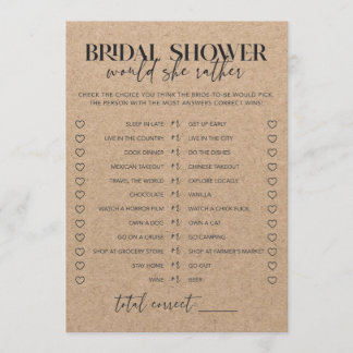 Rustikales Chic Brautparty würde sie eher spielen