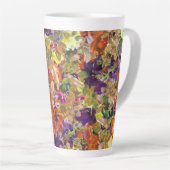 Rustikales Chic Herbst Blumenmuster Milchtasse (Rechte Ecke)