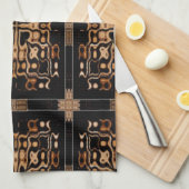 Rustikales Chic Kitchen Handtuchdesign 1 Geschirrtuch (Viertel Falte)