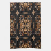 Rustikales Chic Kitchen Handtuchdesign 1 Geschirrtuch (Vertikal)