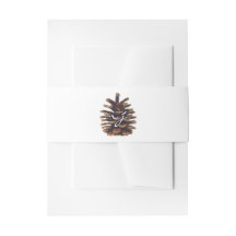 Rustikales Chic Pine Cone Bauchband