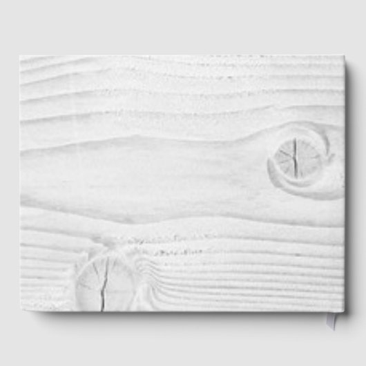 Rustikales Christlich WELCOME-Zeichen Gästebuch (Rückseite)