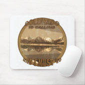 Rustikales Colorado ruft und ich muss gehen Mousepad (Mit Mouse)