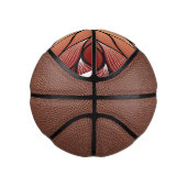 Rustikales Coppery Bronze-Verlass-Muster Mini Basketball (Rechts)