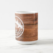 Rustikales Cottage-Cabin-Bauernhaus | Benutzerdefi Kaffeetasse (Mittel)