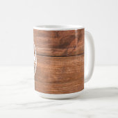 Rustikales Cottage-Cabin-Bauernhaus | Benutzerdefi Kaffeetasse (VorderseiteRechts)