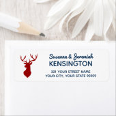 Rustikales Country Blue mit Rotwild (Insitu)