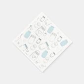 Rustikales Country Mason Jars Party Serviette (Ecke)
