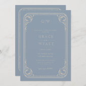 Rustikales Country Western Probe Dinner Einladung (Vorne/Hinten)