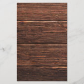 Rustikales Country Wood Mason Jar Lights Hochzeits (Rückseite)