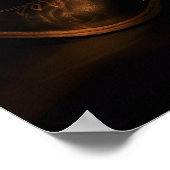 Rustikales Cowboy Boots Country Wedding Willkommen Poster (Ecke)