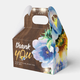 Rustikales Cowgirl florale String Lights Personali Geschenkschachtel