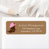 Rustikales Cowgirl Stiefel & Pink Hat (Insitu)