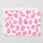 Rustikales Cowgirl Western Foto ersten Rodestag Ge Einladung (Rückseite)