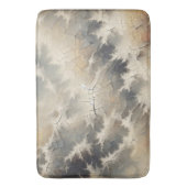 Rustikales Crackle Abstrakt Badematte (Vorderseite Vertikal)