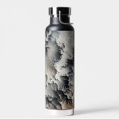 Rustikales Crackle Abstrakt Trinkflasche (Links)