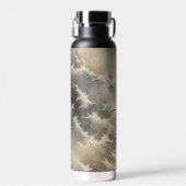 Rustikales Crackle Abstrakt Trinkflasche (Vorne)