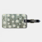 Rustikales Daisy Barboard Gepäckanhänger (Rückseite horizontal)