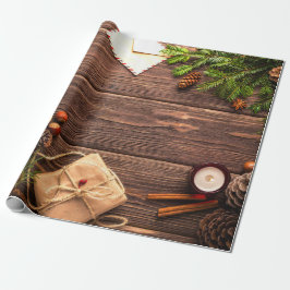 Rustikales Design Geschenkpapier