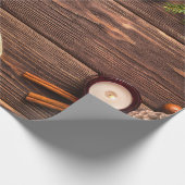 Rustikales Design Geschenkpapier (Ecke)