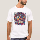 Rustikales Design T-Shirt (Vorderseite)