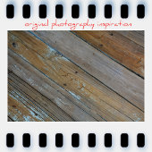 Rustikales Diamantmuster Älteres Holz Braun Blau Geschirrtuch