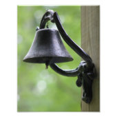 Rustikales Dinner Bill mit Steer Fotodruck (Vorne)