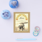 rustikales Dinner-Party Flyer (Einzeln)