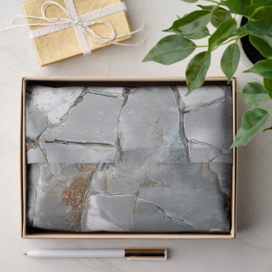 Rustikales Dragon Scale Mirror Decoupage Papier (Geschenk)