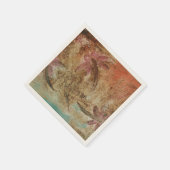 Rustikales Dragonfly-Dreaming Serviette (Ecke)