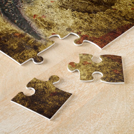 Rustikales Dragonfly Flit Jigsaw Puzzle (Seite)