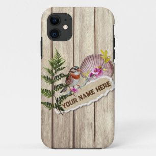 Rustikales Drehpapier Holzölfarbe Persönliche Beze Case-Mate iPhone Hülle