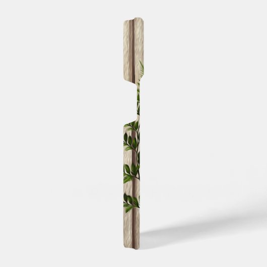 Rustikales Drehpapier Holzölfarbe Persönliche Beze iPhone Hülle (Rechte Seite)