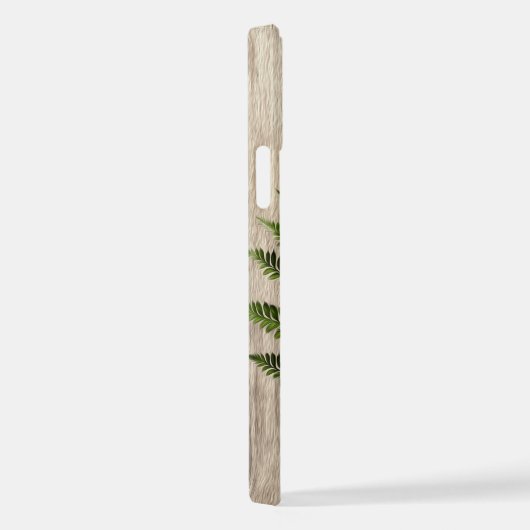 Rustikales Drehpapier Holzölfarbe Persönliche Beze iPhone Hülle (Rechte Seite)