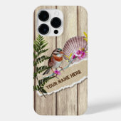 Rustikales Drehpapier Holzölfarbe Persönliche Beze iPhone Hülle (Rückseite)