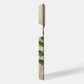 Rustikales Drehpapier Holzölfarbe Persönliche Beze iPhone Hülle (Rechte Seite)