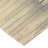 Rustikales Eichenholz kreiert Ihren eigenen Monogr Tischdecke (Schrägansicht)