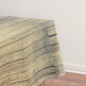 Rustikales Eichenholz kreiert Ihren eigenen Monogr Tischdecke (Beispiel)